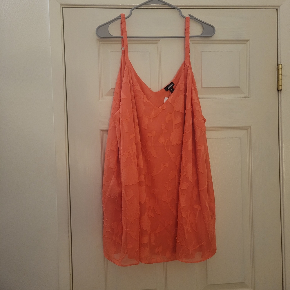 Torrid Coral Camisole